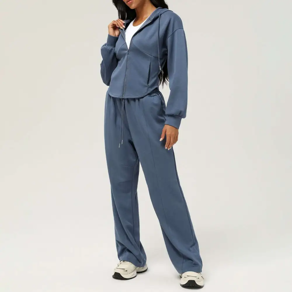Yoga Running Hoodie and Joggers Active Set