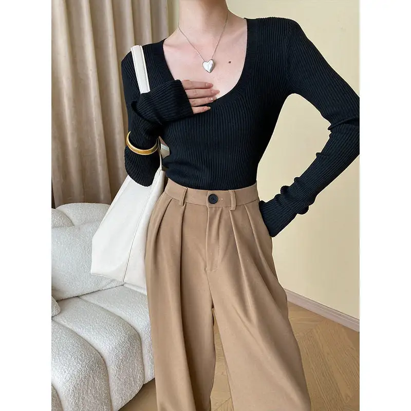 Slim Fit Knit Sweater