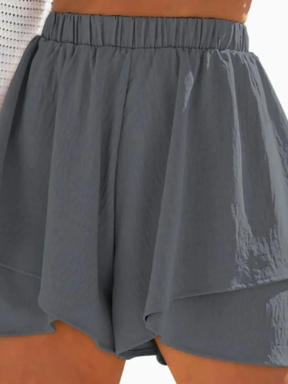 Lounge Elastic Waist Shorts