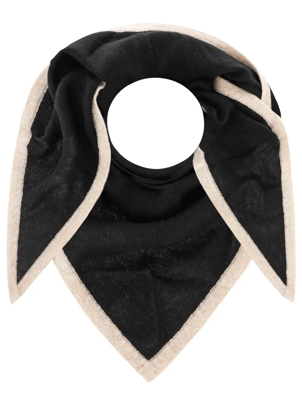 Soft Clean Line Cashmere Heart Pattern Fashion Scarf