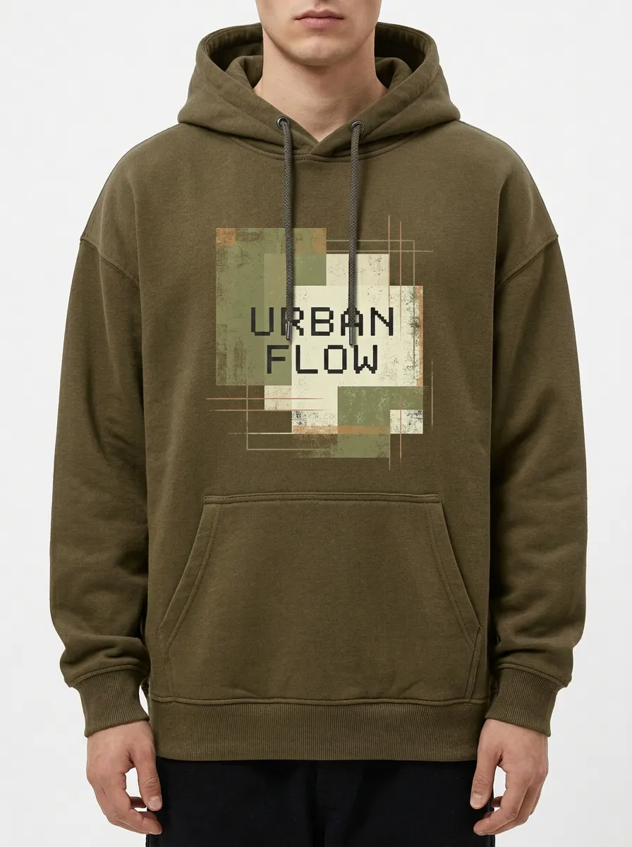 Everyday Geometric Men's Graphic Hoodie