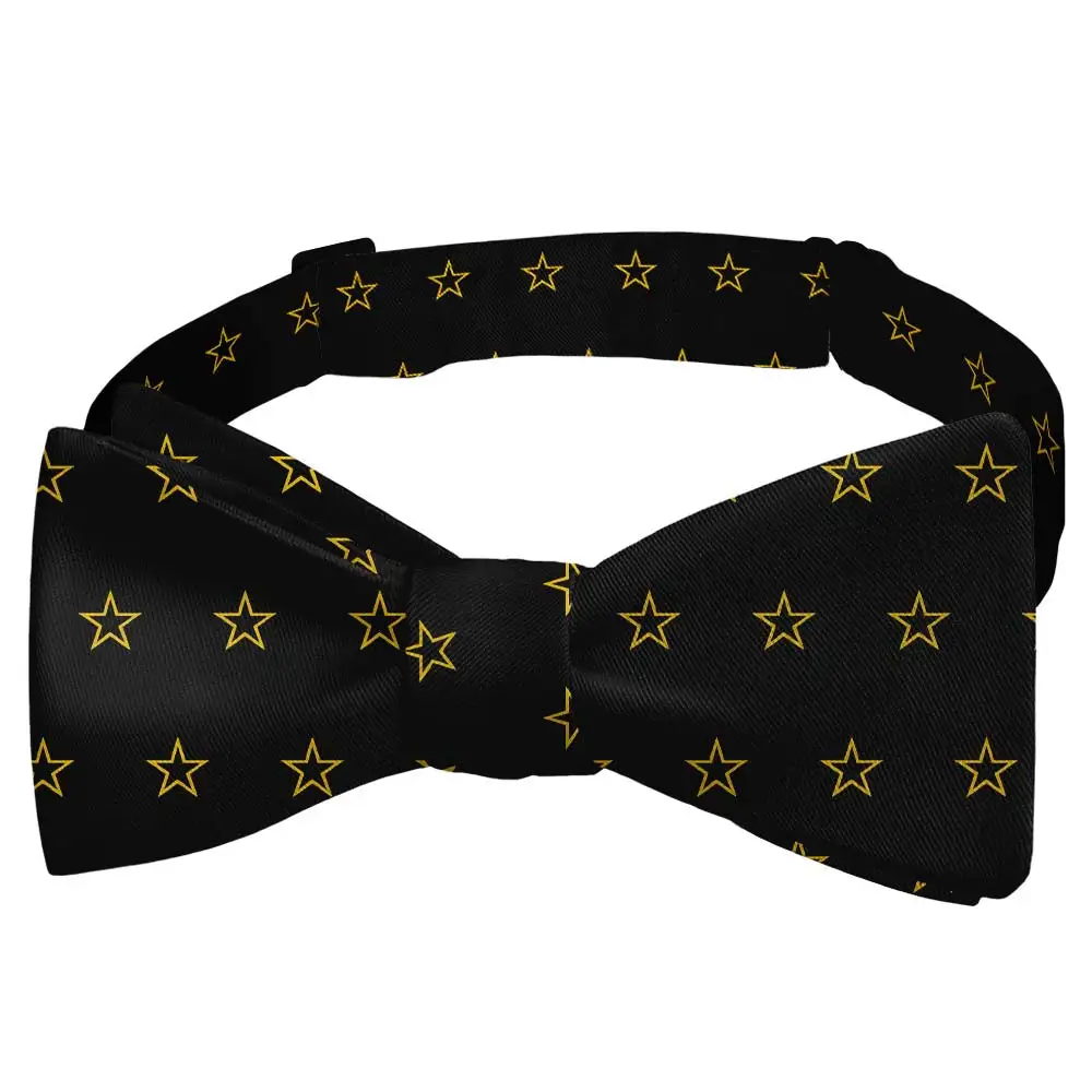 All Stars Pattern Bow Tie