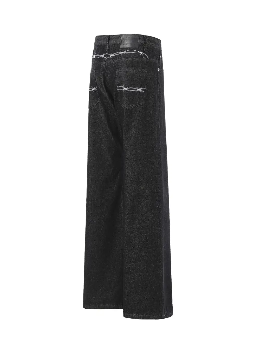 Embroidered Flared Jeans