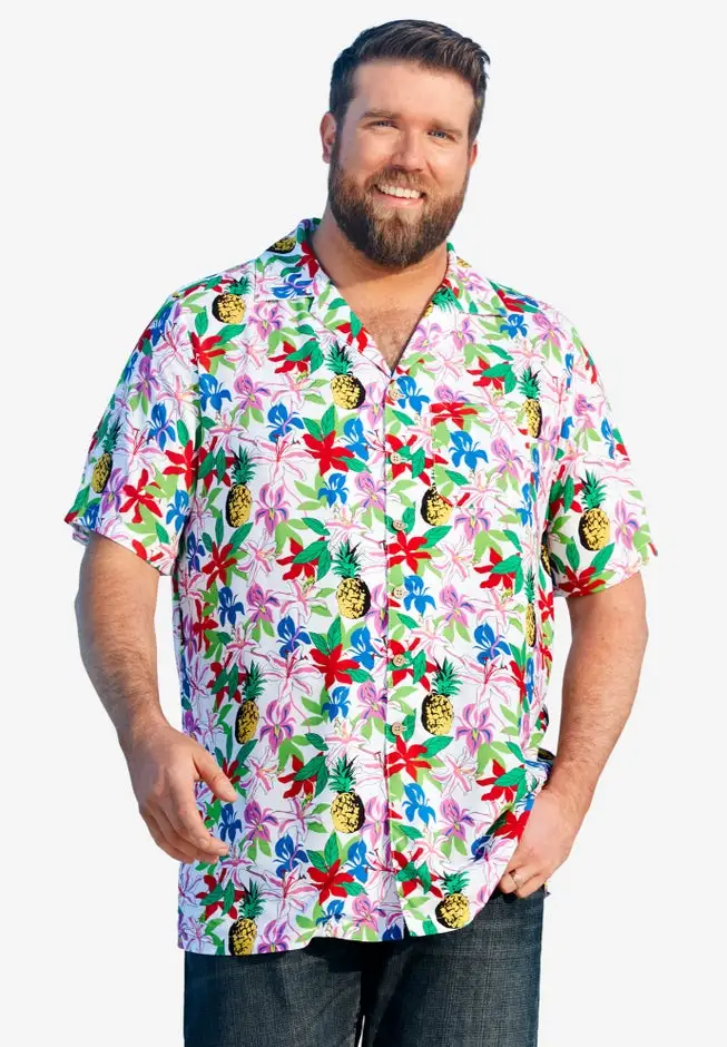 Printed Camp Shirt