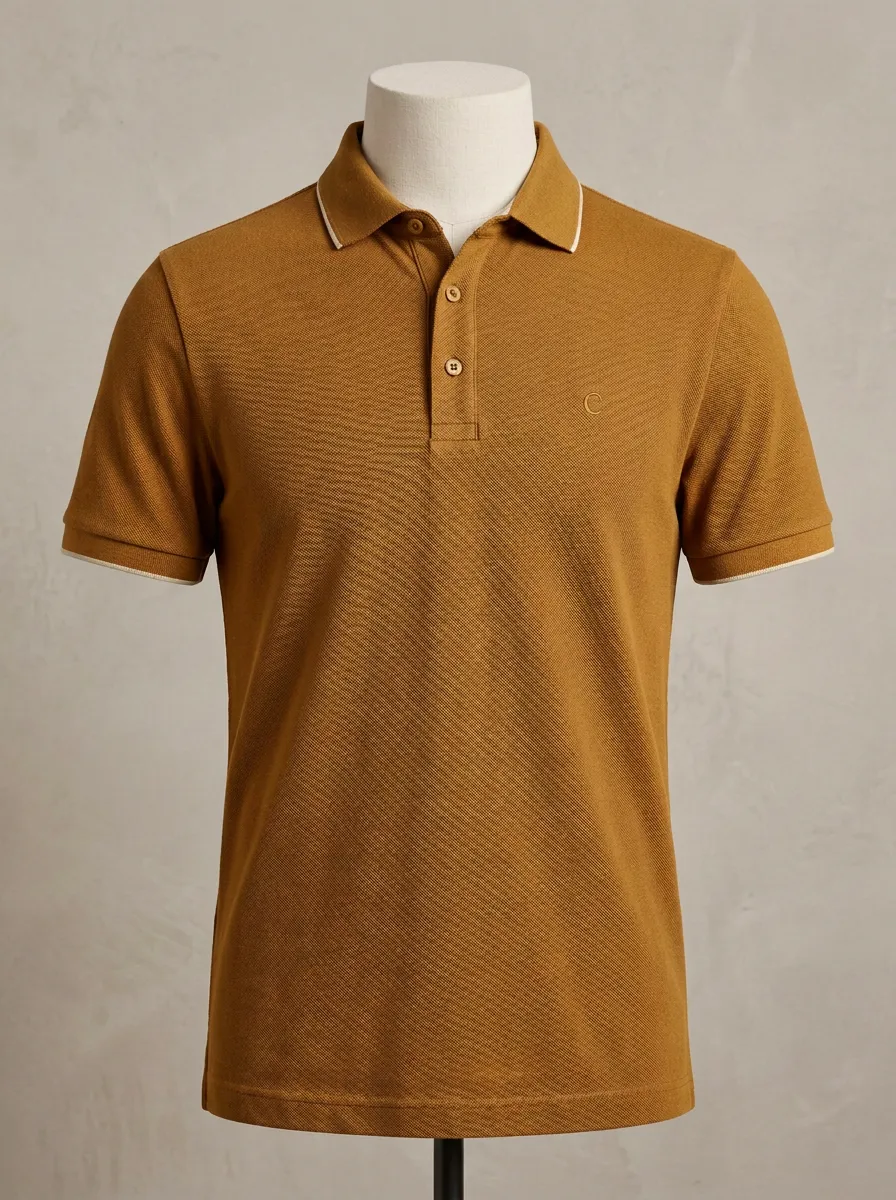 Refined Field-Style Men's Polo Shirt