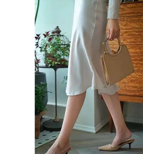 Practical Minimal Everyday Casual Polyester Skirt