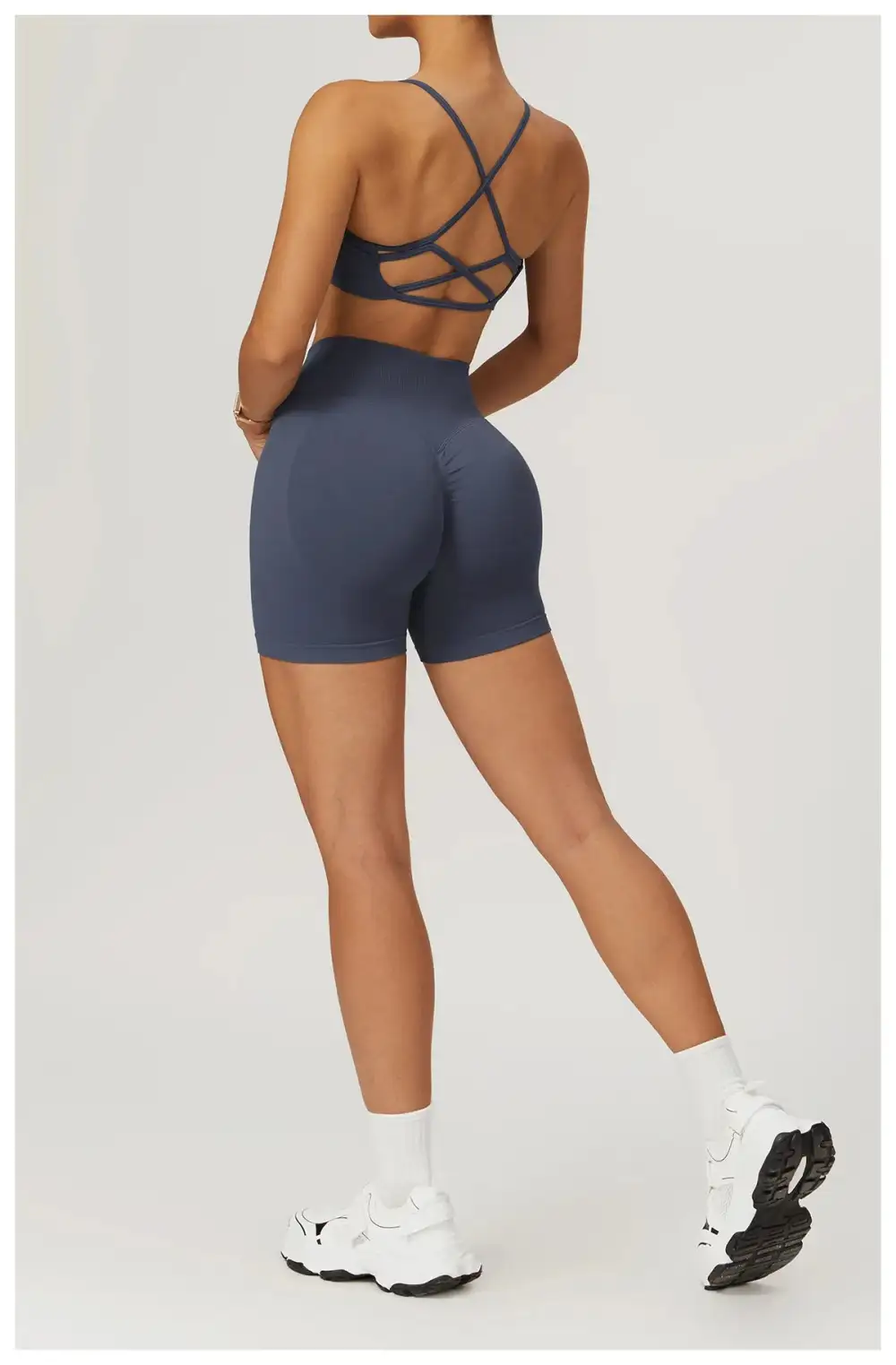 Seamless Yoga Set Gym Workout Fitness Sports Bra Leggings