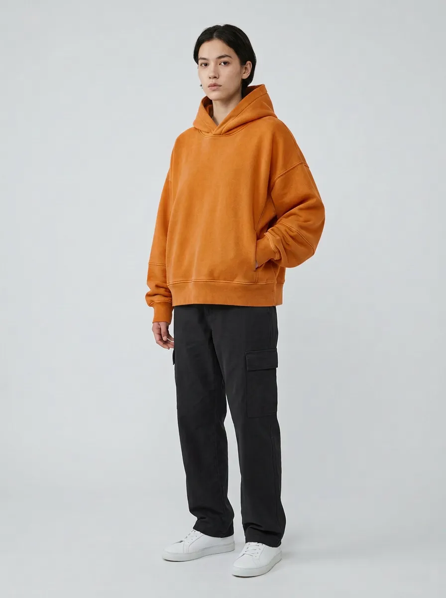 Versatile Daily Oversized Unisex Leisure Hoodie