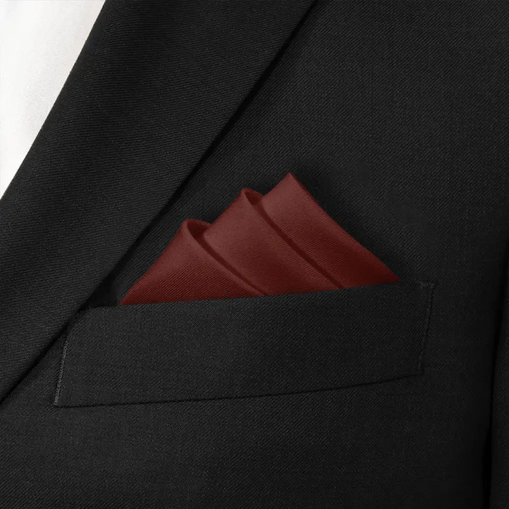 Understated Classic Solid Pocket Square