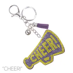 Delicate Cheer Spirit Charm Keychain
