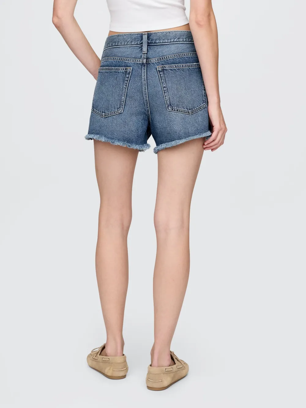 Cat Whiskers Hem Shorts