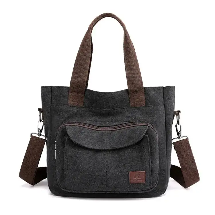 Urban Utility: Casual City Canvas Messenger Bag