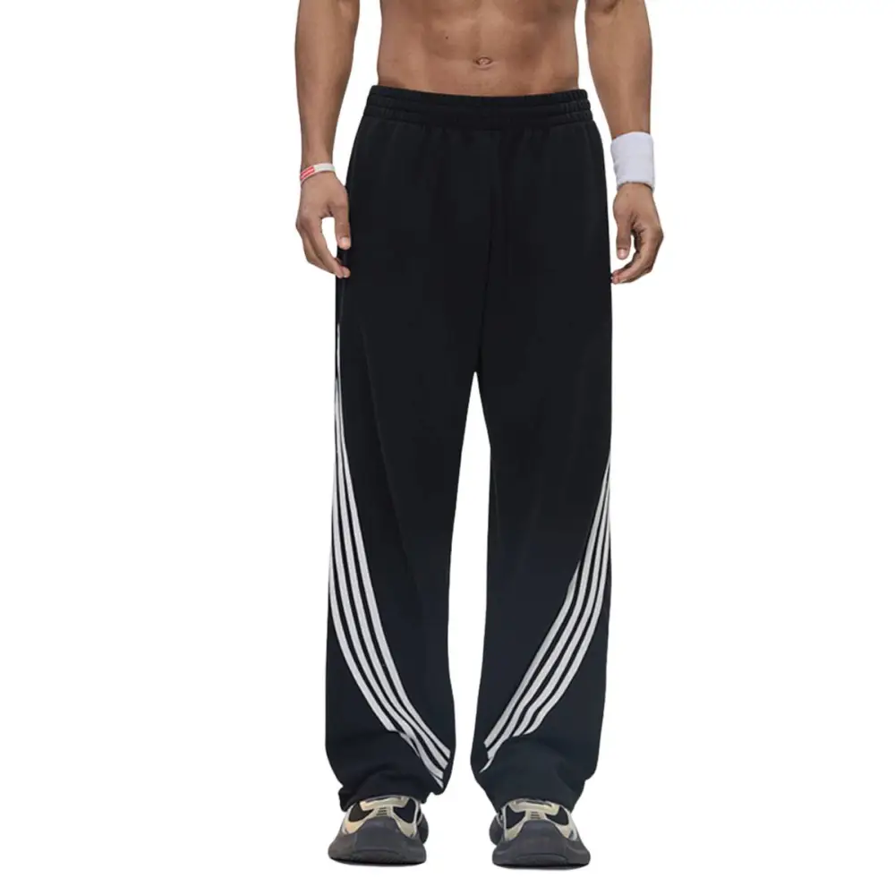 Baggy Fit Striped Men's Casual Pants