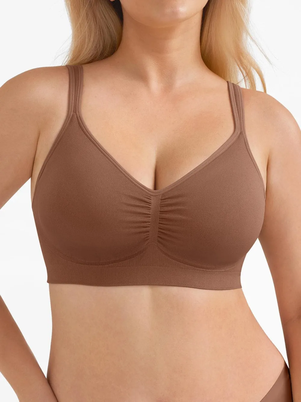 Clean Line Seamless Wireless Comfort Wide Bra