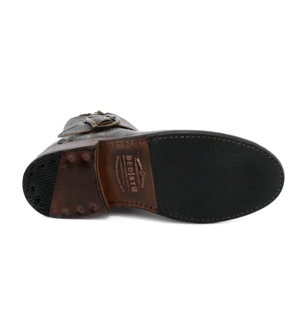 Buckled Perforated Everyday Boots