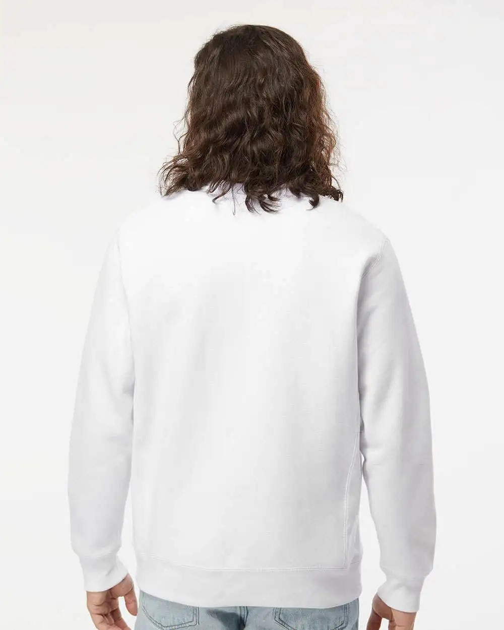 Heavyweight Cotton Cross Grain Crewneck Sweatshirt