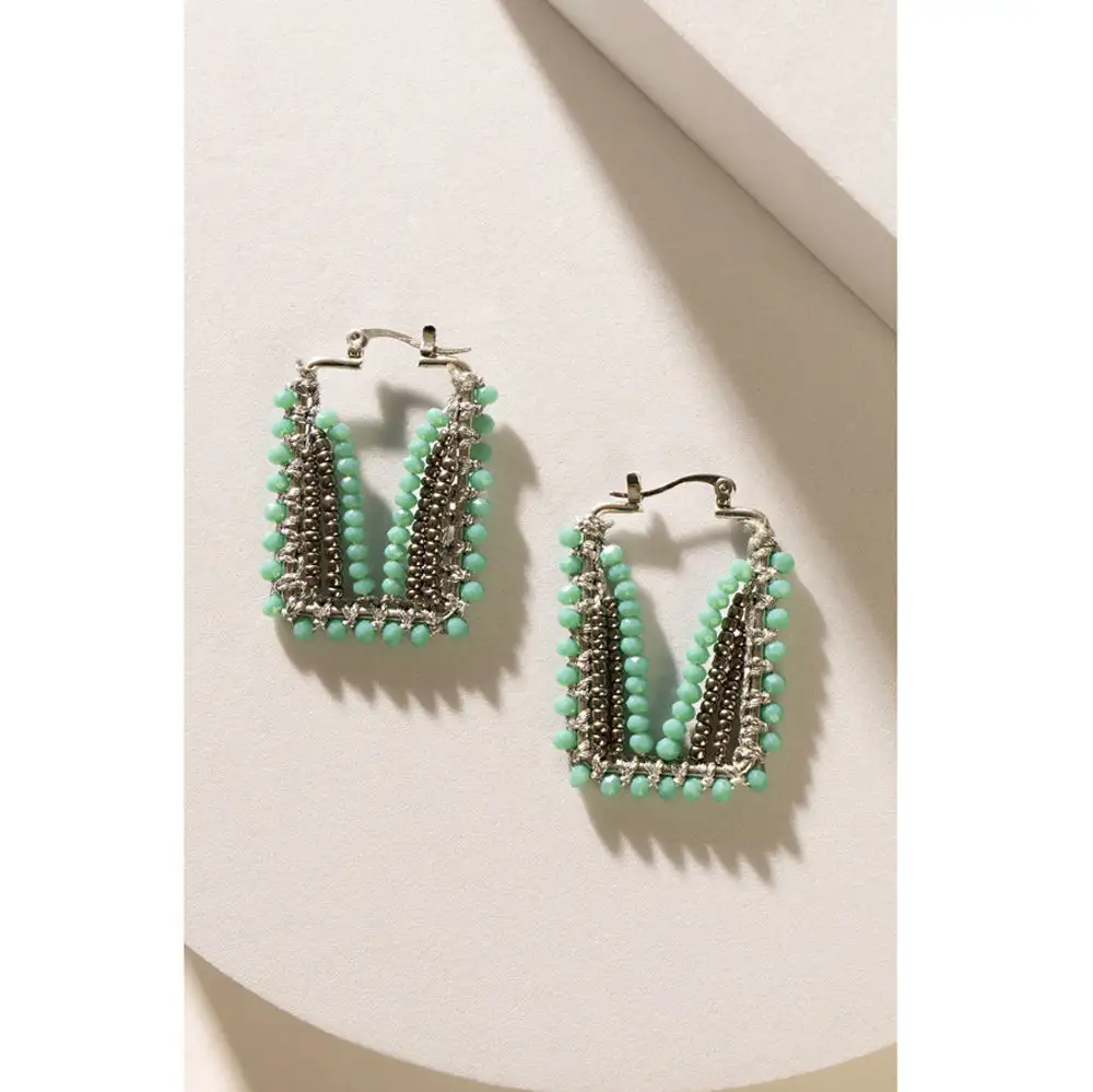 Chic Graceful Artful Statement Earrings