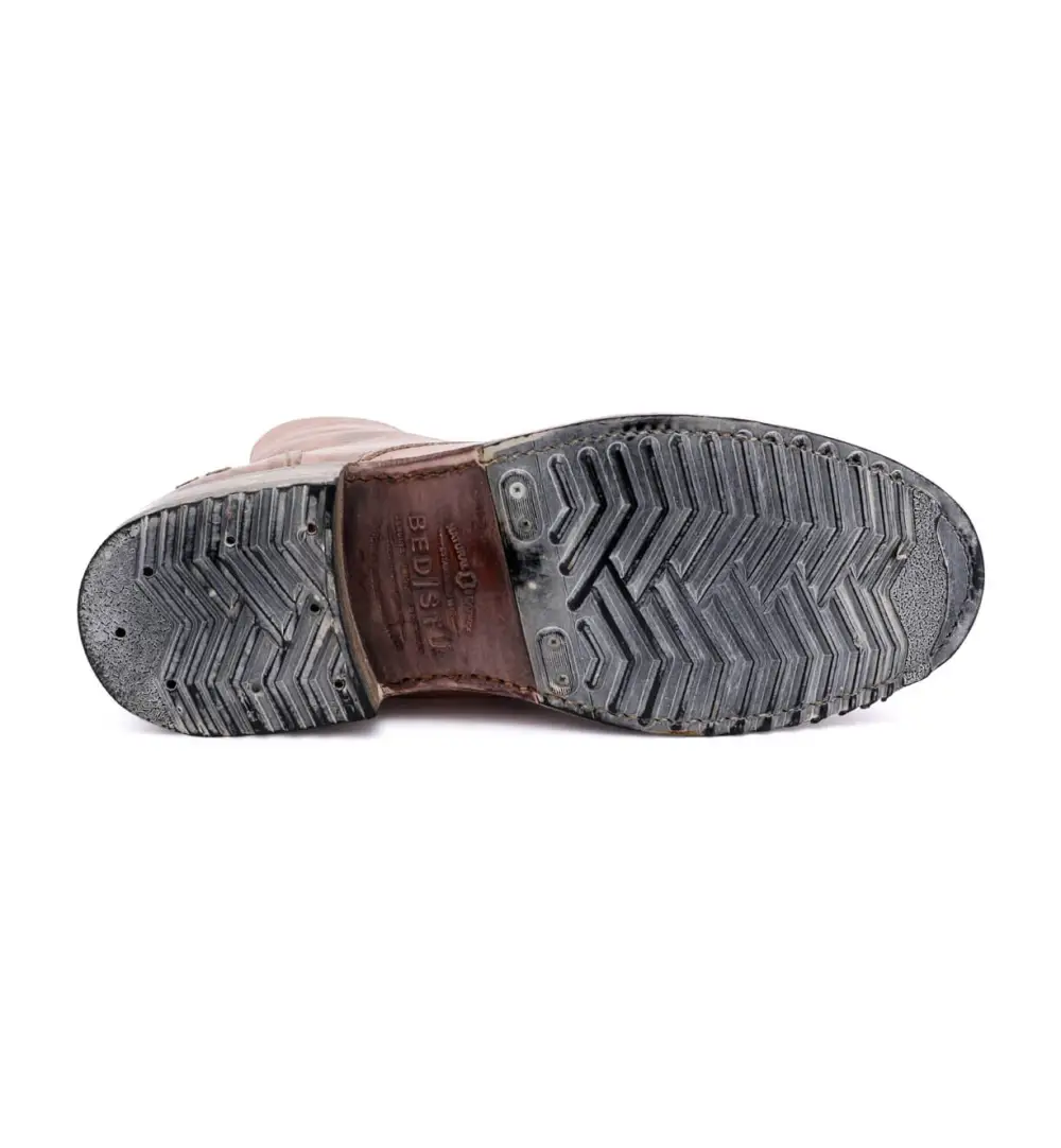 Back Zip Welted Rugged Heritage Ankle Boots