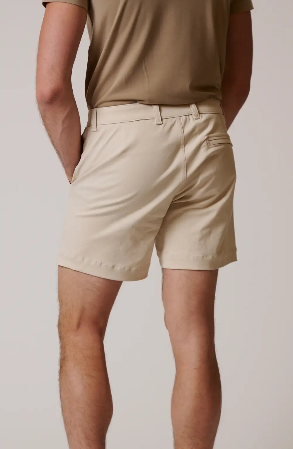 Men's Stretch Cotton Chino Welt Pocket Shorts