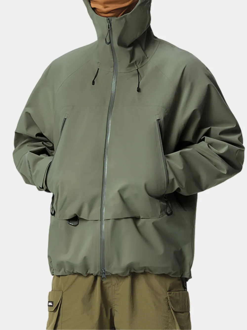 Water Resistant Wind Resistant Breathable Hard Shell Jacket