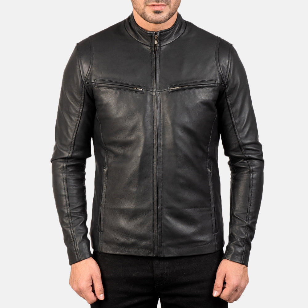 Men's Classic Leather Jacket