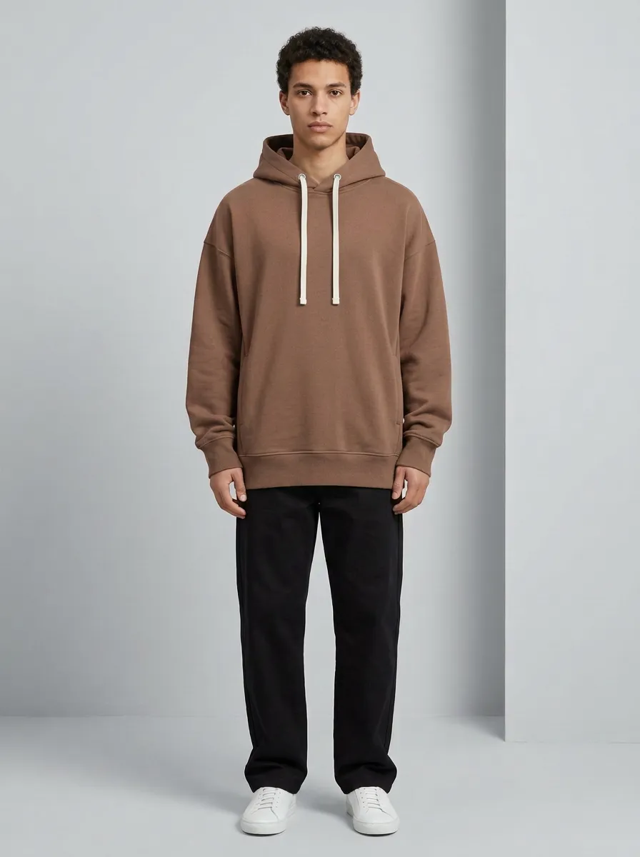 Unisex Plain Street Ready Pullover Hoodie