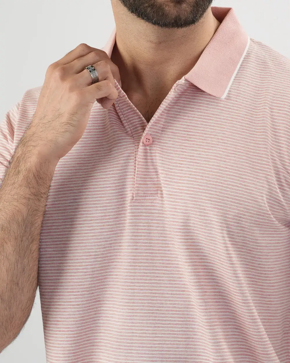 Men's Versatile Classic Collared Polo T-Shirt