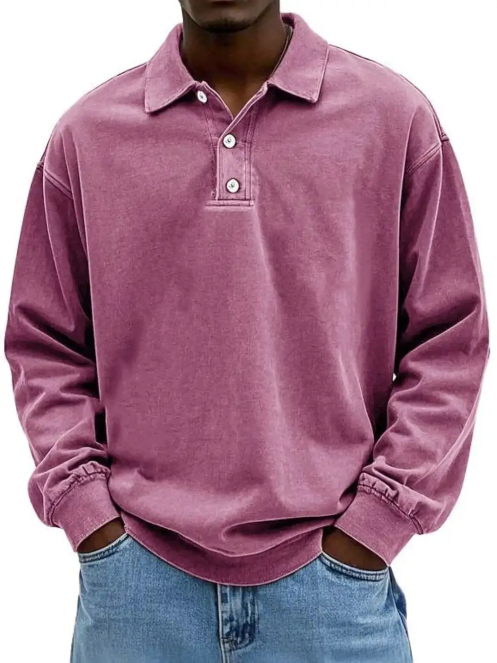 Vintage Wash Long Sleeve Shirt