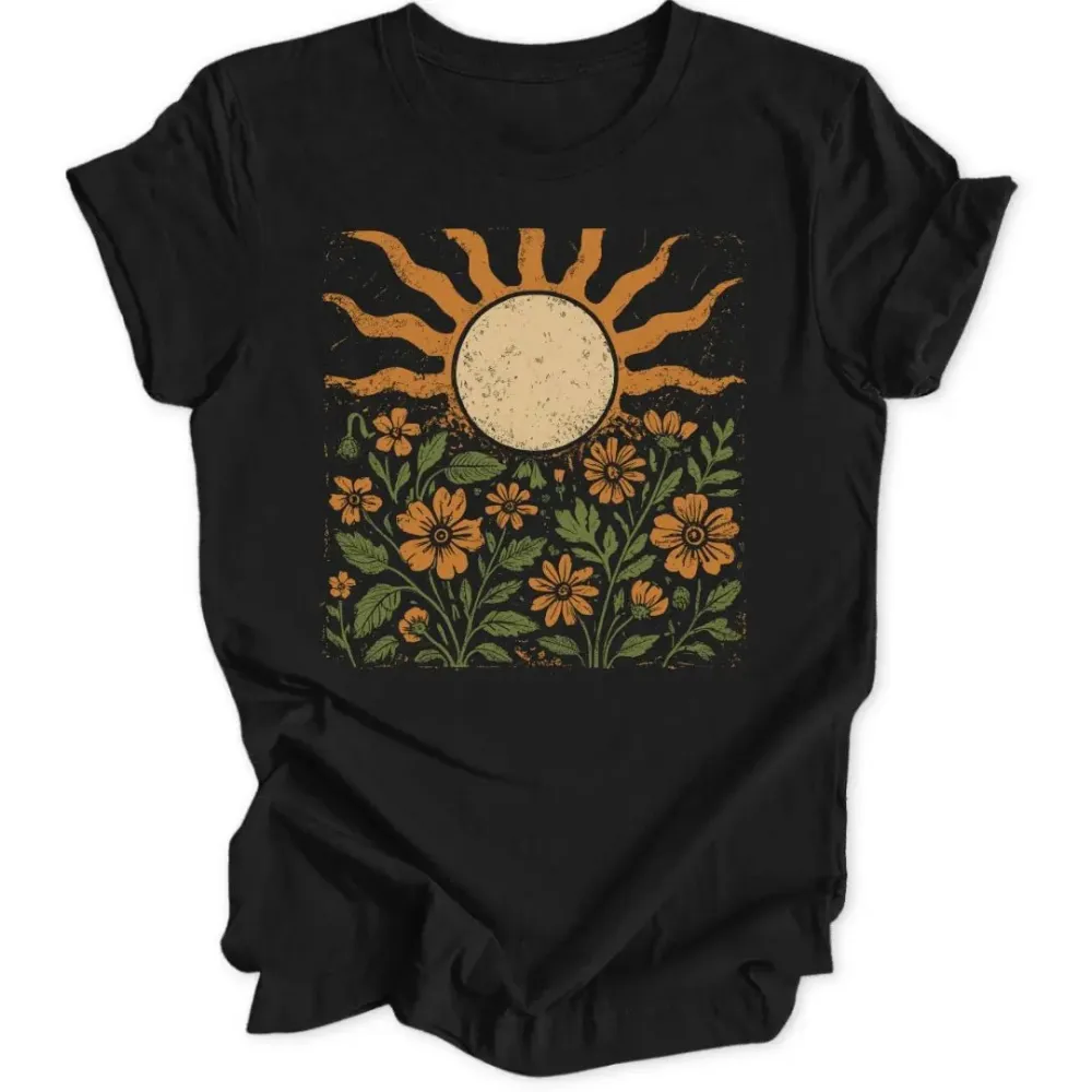 Grungy Sunset Unisex T-Shirt
