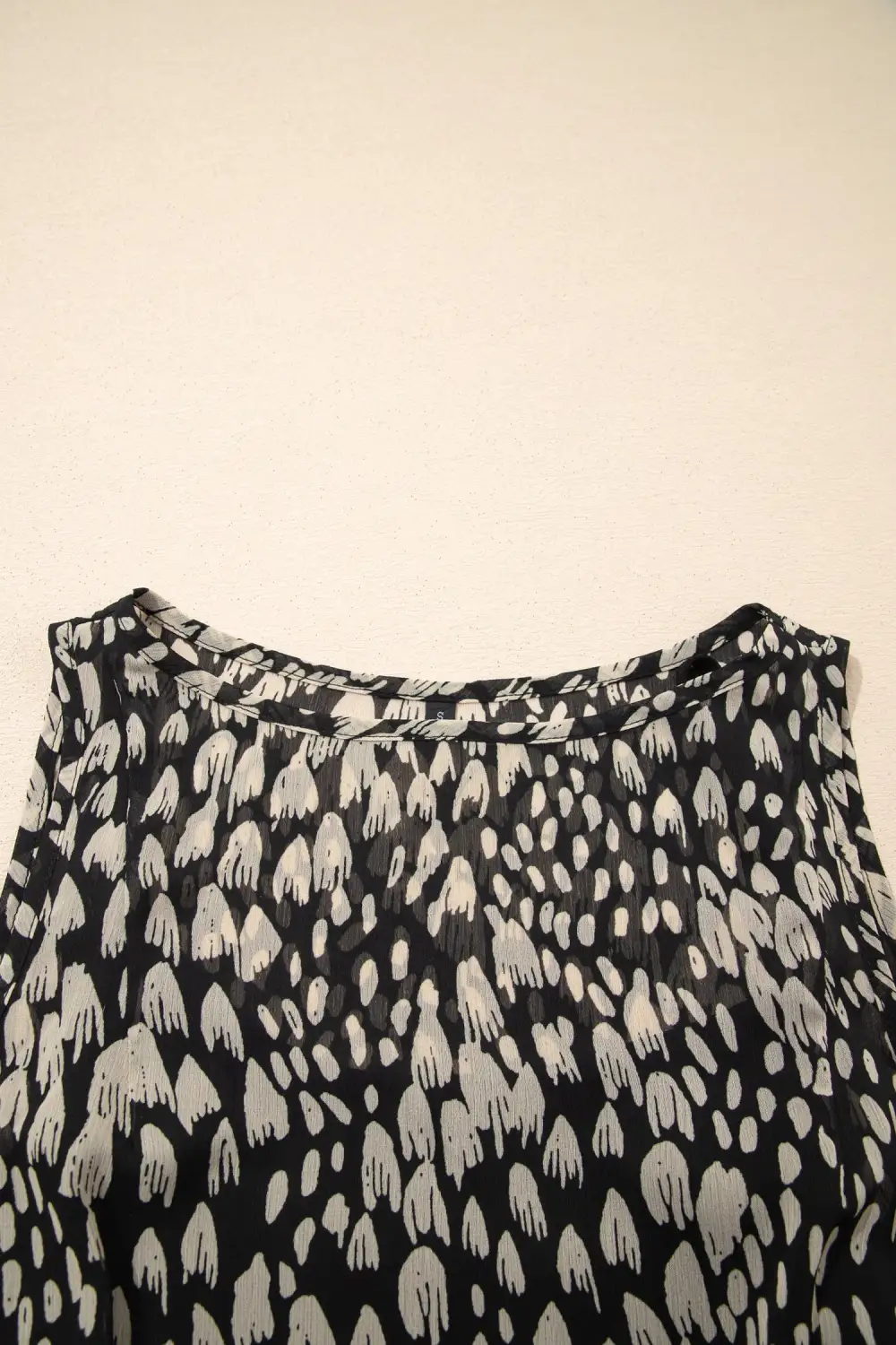 Printed Sleeveless Maxi Dress