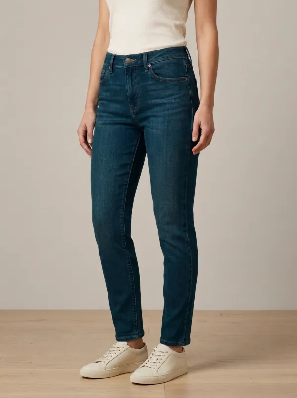 Slim Washed Casual Daily-Wear Denim Jeans