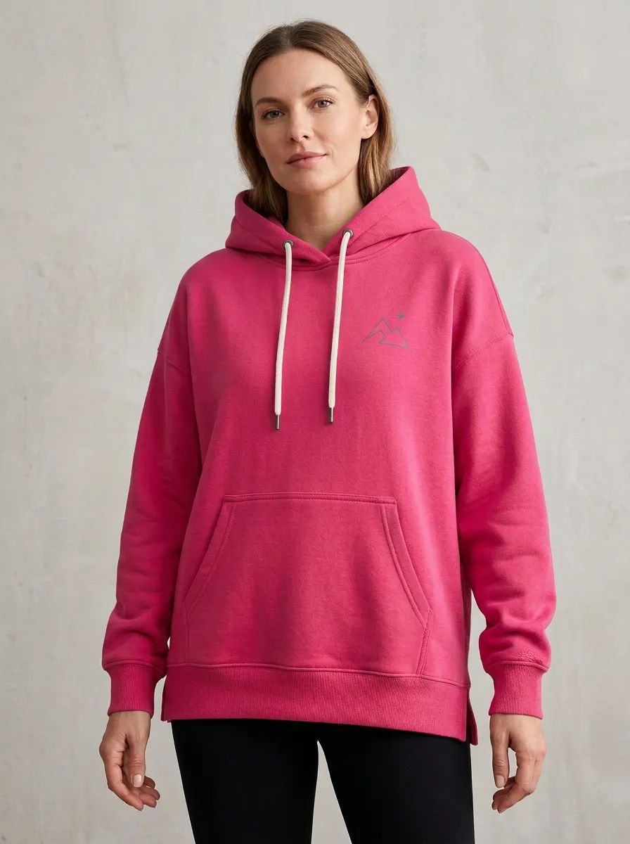Women's Performance Inspired Mountain Graphic Casual Hoodie