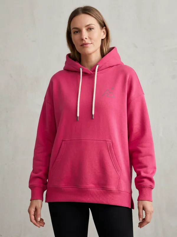 Women's Performance Inspired Mountain Graphic Casual Hoodie