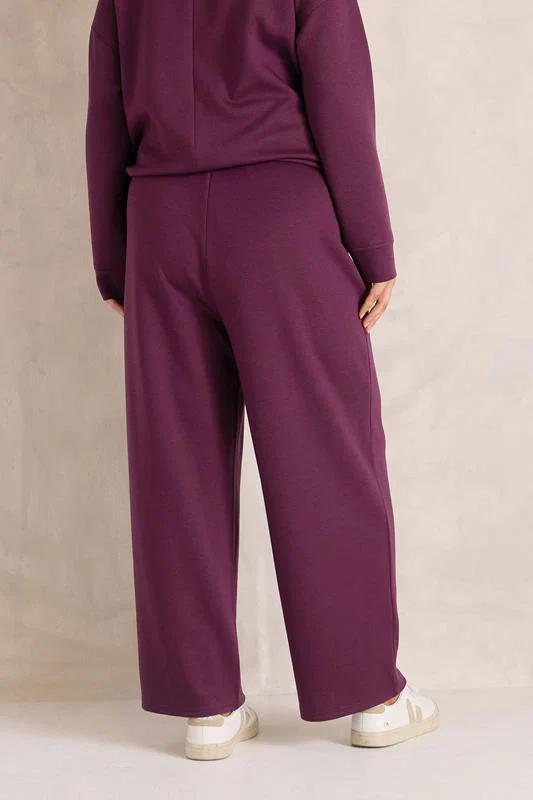Set Berry Red Luxe Sweatshirt & Joggers detail 3