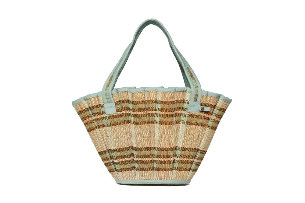 Woven Mini Tote Bag