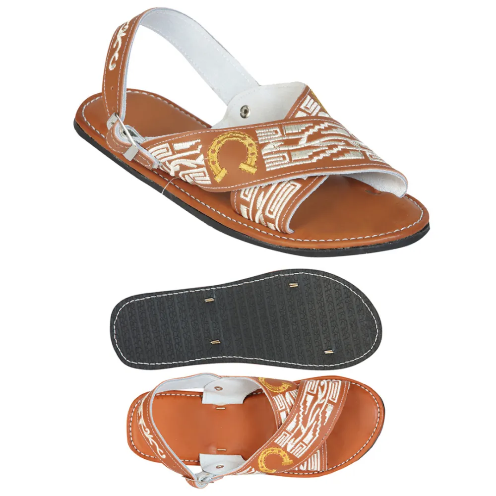 Closed Toe Woven Huarache Sandals
