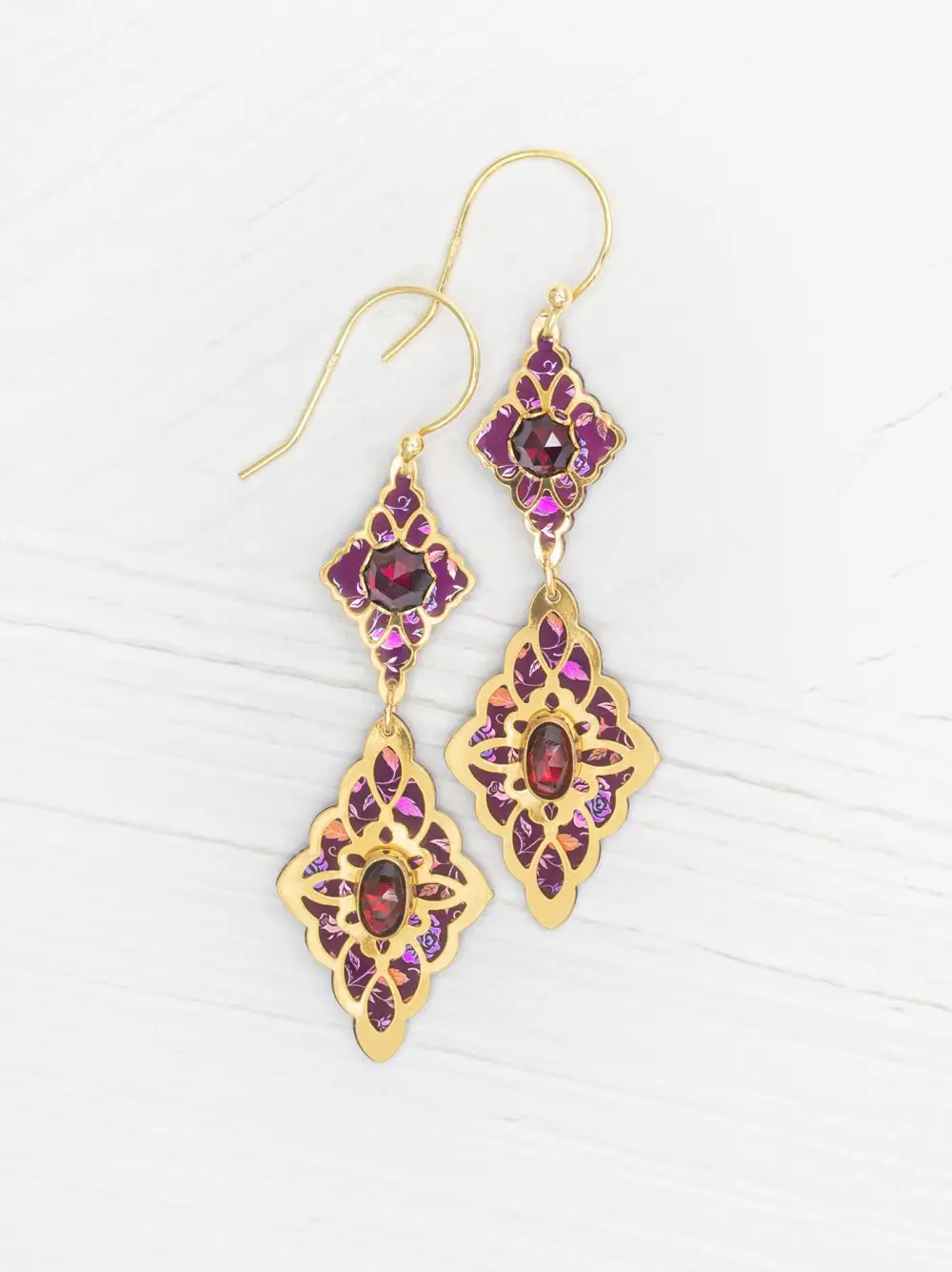 Flower Statement Earrings