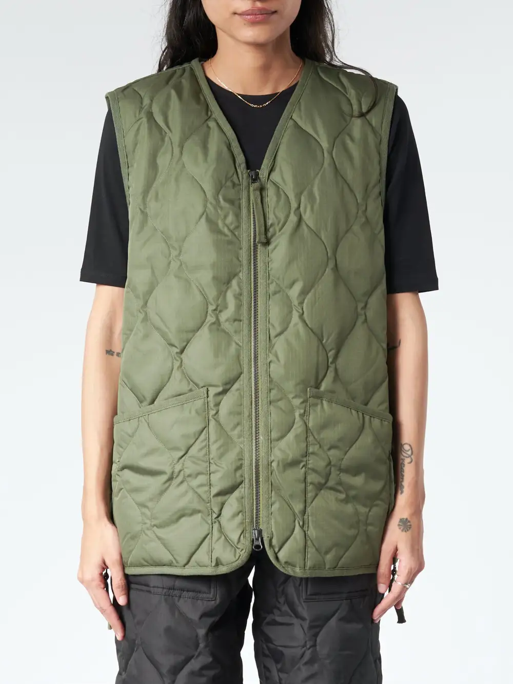 Men's V Neck Patch Pocket Vest