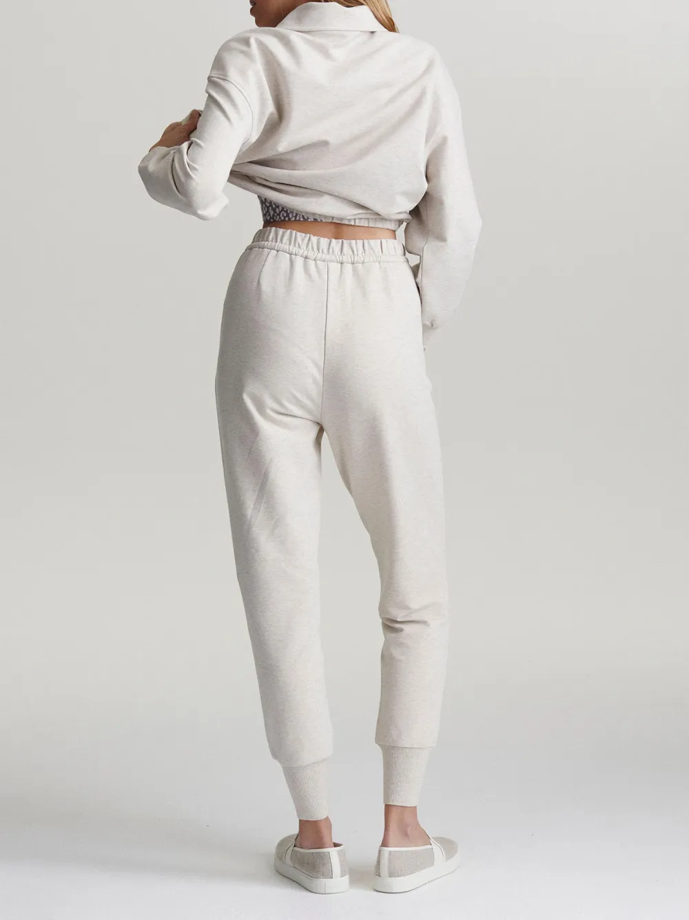 Casual Solid Stretch Jogger
