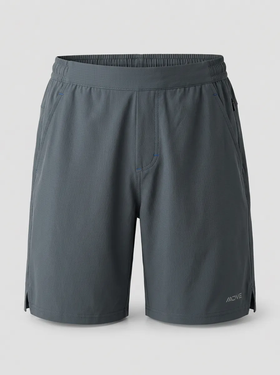 Men's Breathable Athletic Quick-Dry Printed Shorts