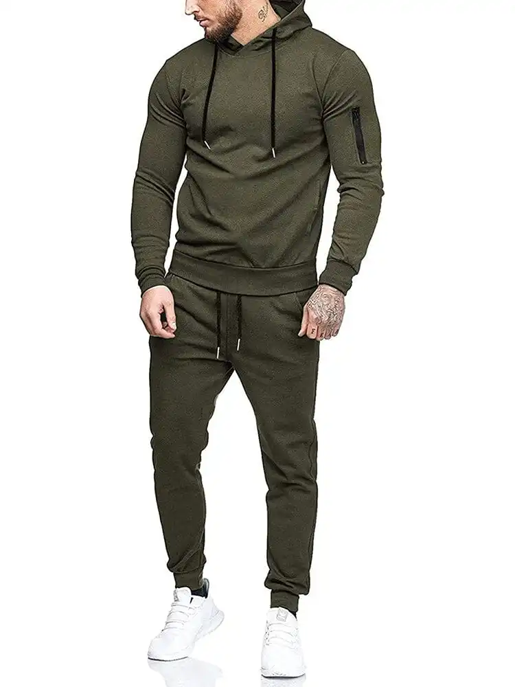 Casual Hooded Running Sport Suit Sets