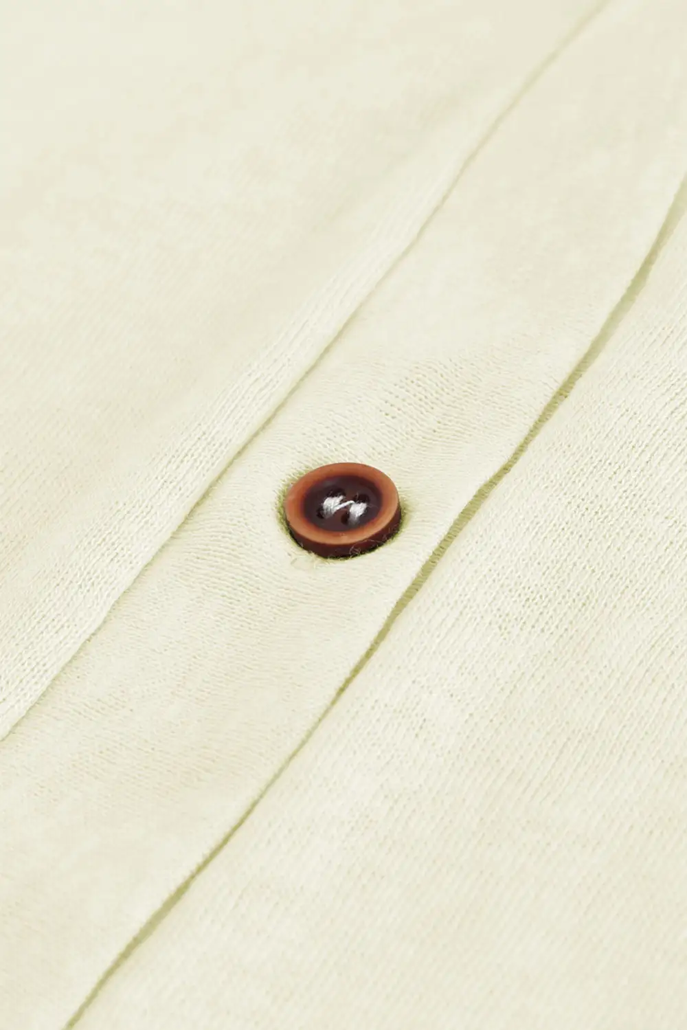 Solid Open-Front Buttons Cardigan