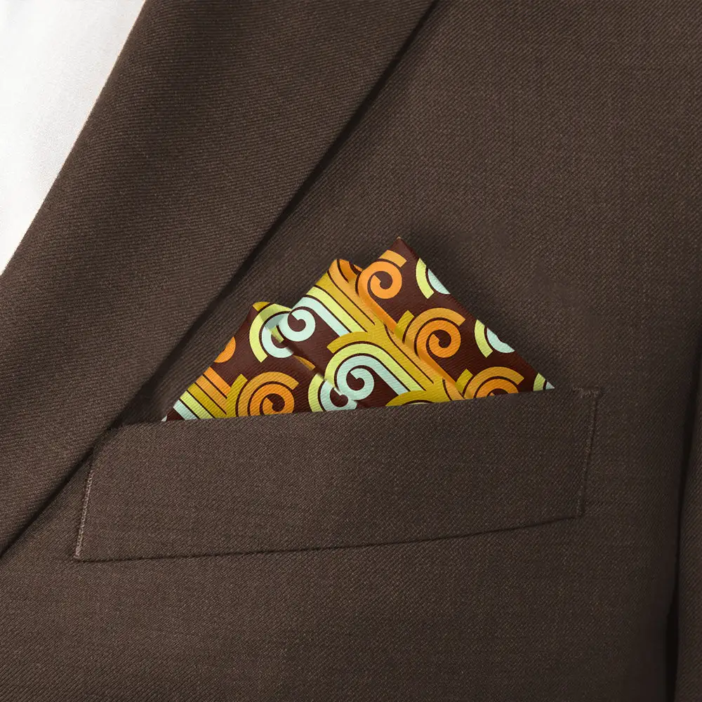 Distinctive Composed Retro Pocket Square