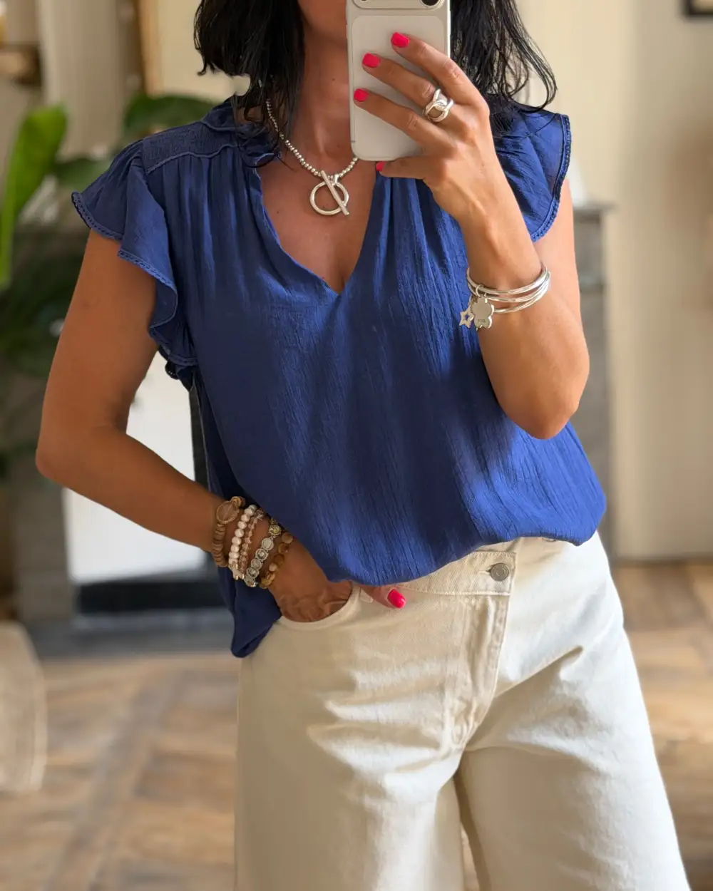 Modern Playful Classic Everyday Blouse