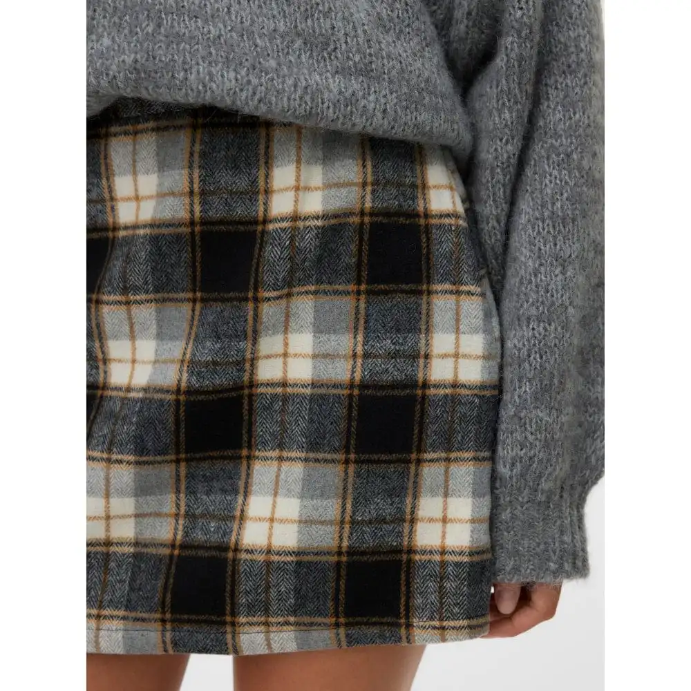 Mid Waist Casual Mini Skirt
