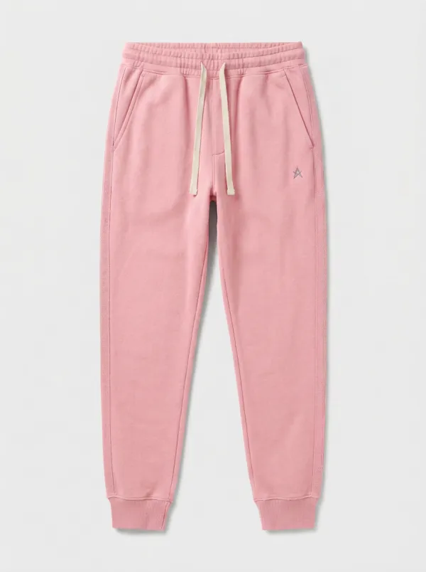 Men's Star Embroidered Drawstring Sweatpants