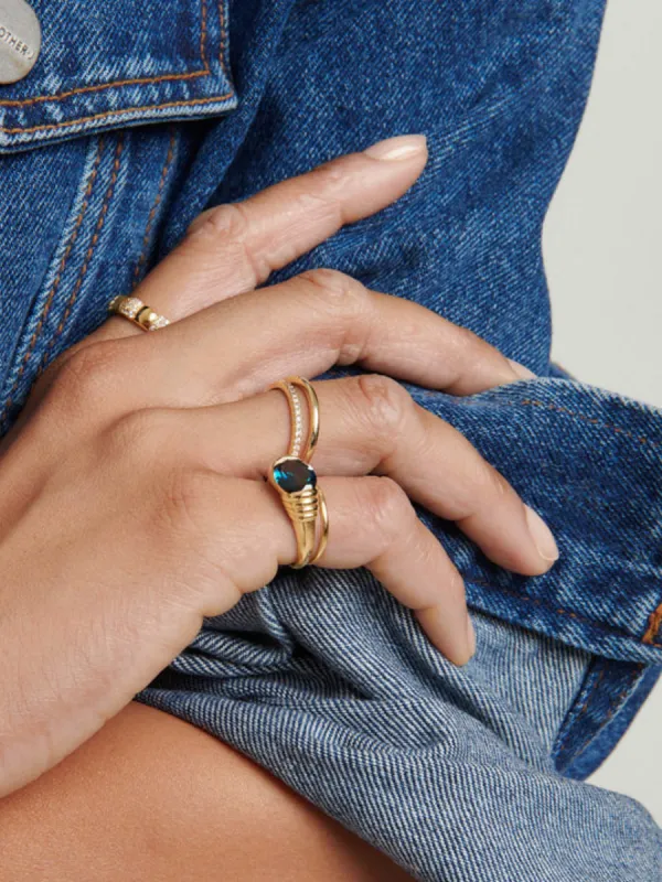 Minimalist Gold Plain Ring