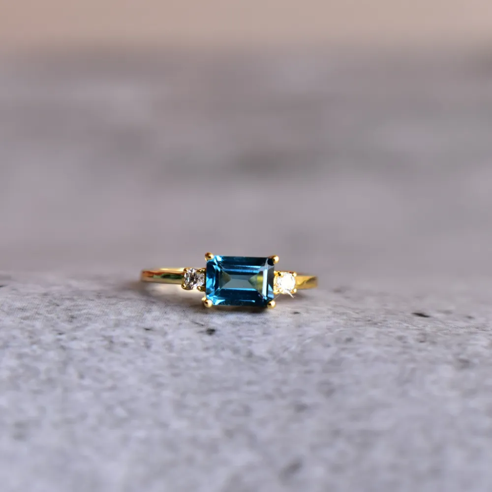 Regal Topaz Ring