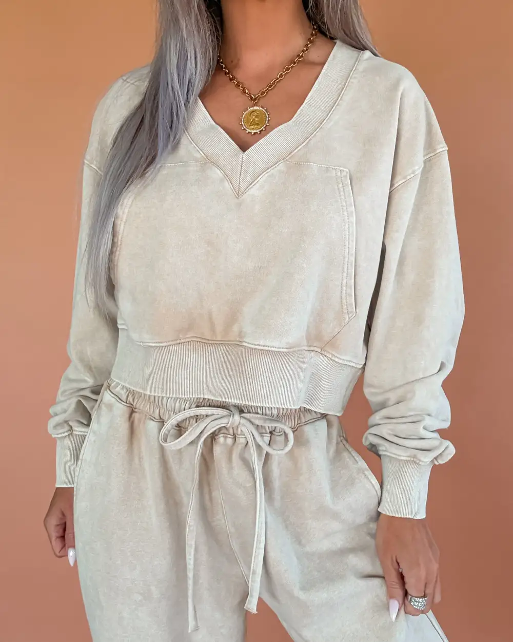 Classic Cropped Sweater