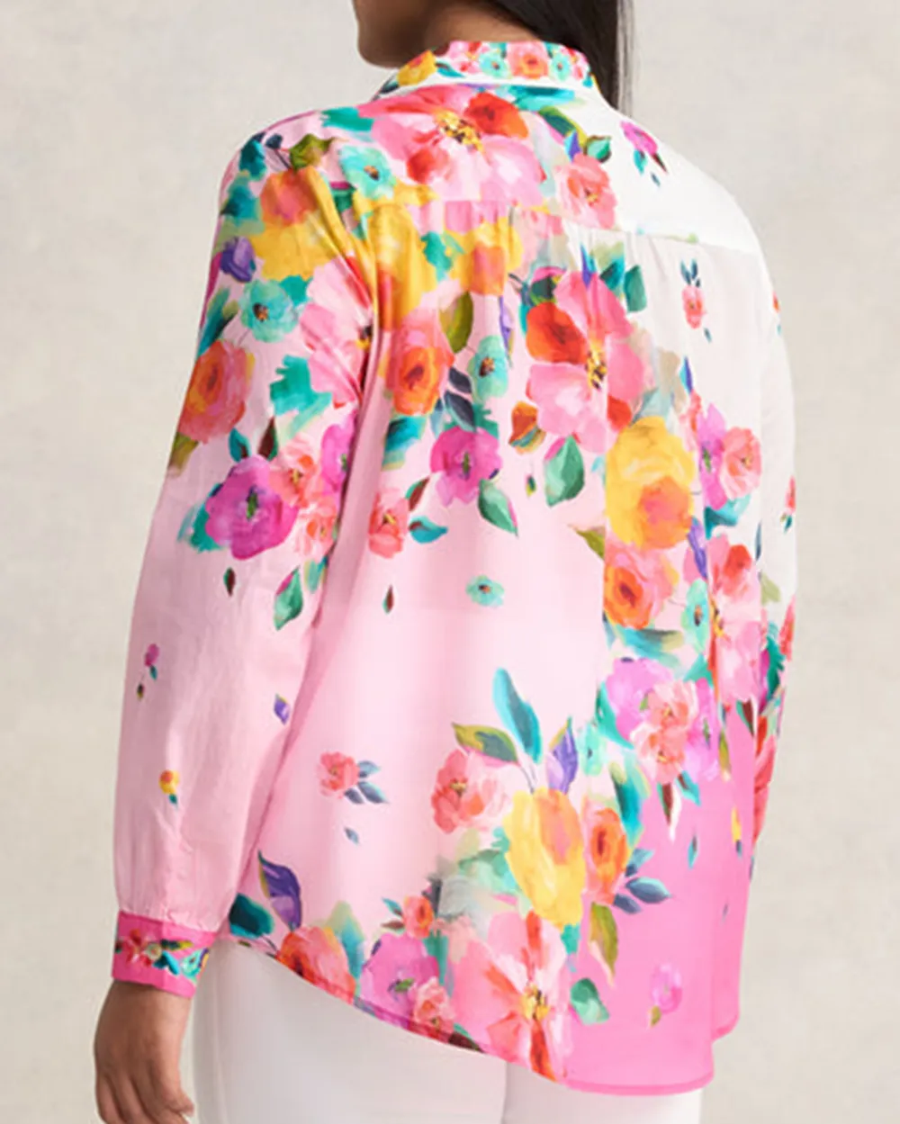 Border Cotton Shirt